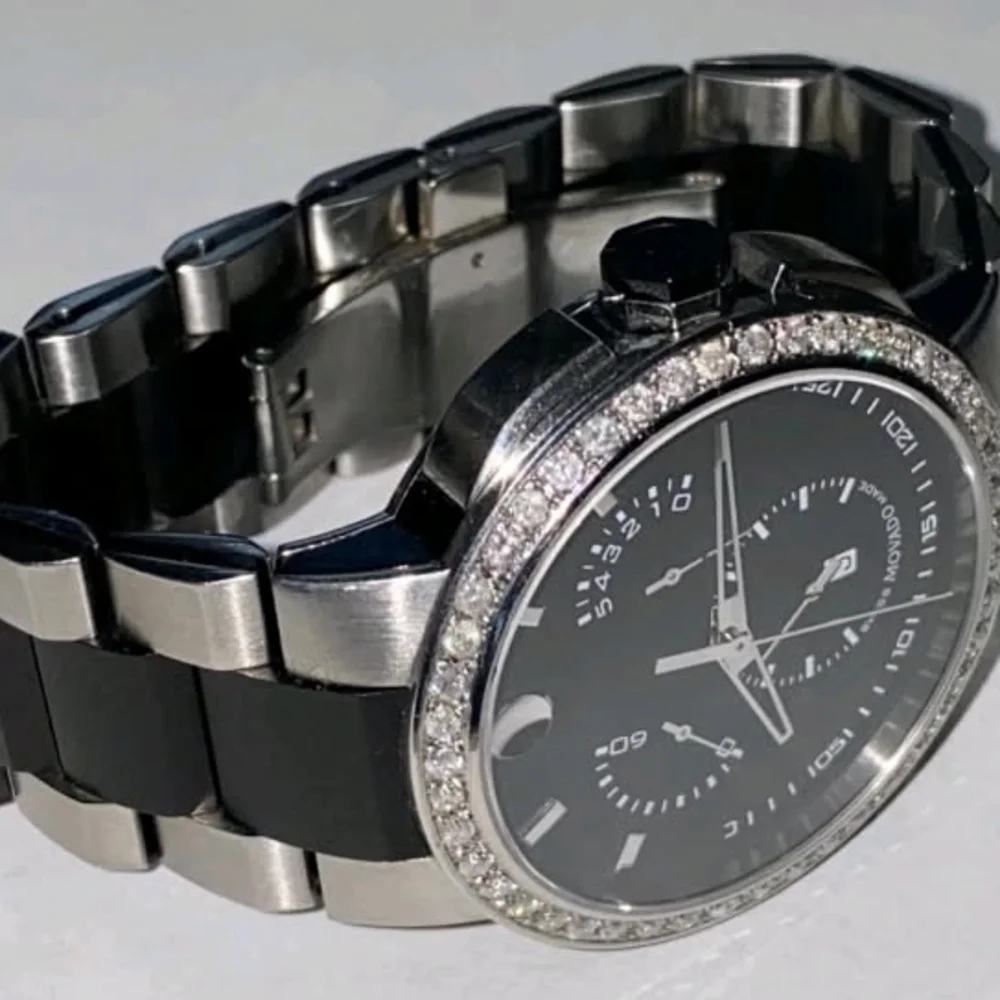 Movado Watch Mens CHRONOGRAPH Diamond Verto - Picture 5 of 8